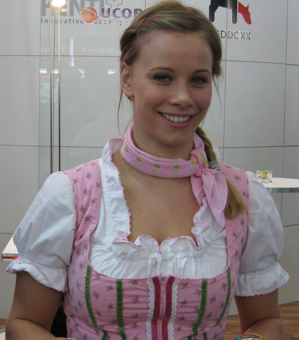 CeBIT Messehostess 2013