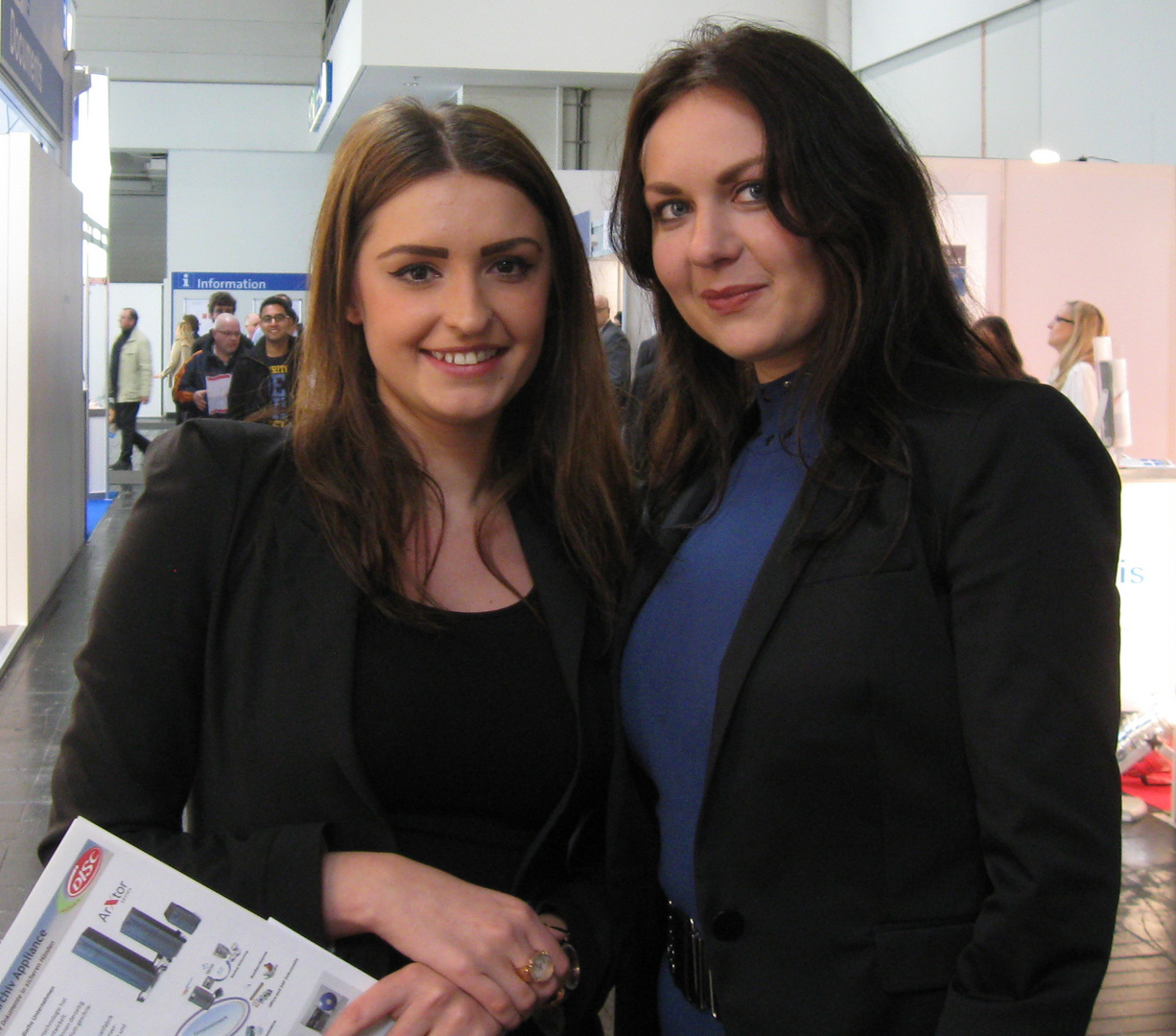 CeBIT Messehostessen