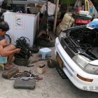 Cebu, Motorreparatur "On the Road"