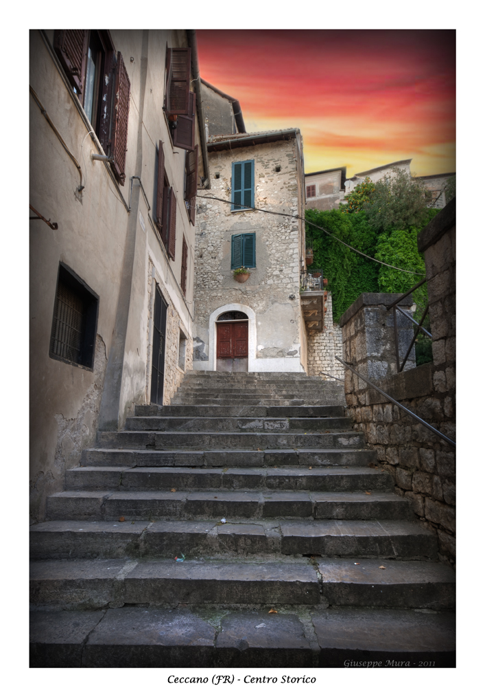 Ceccano (FR) Centro Storico - Scorcio