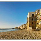 Cefalu - Abend am Strand