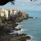 cefalu Blick Richtung Oberstadt