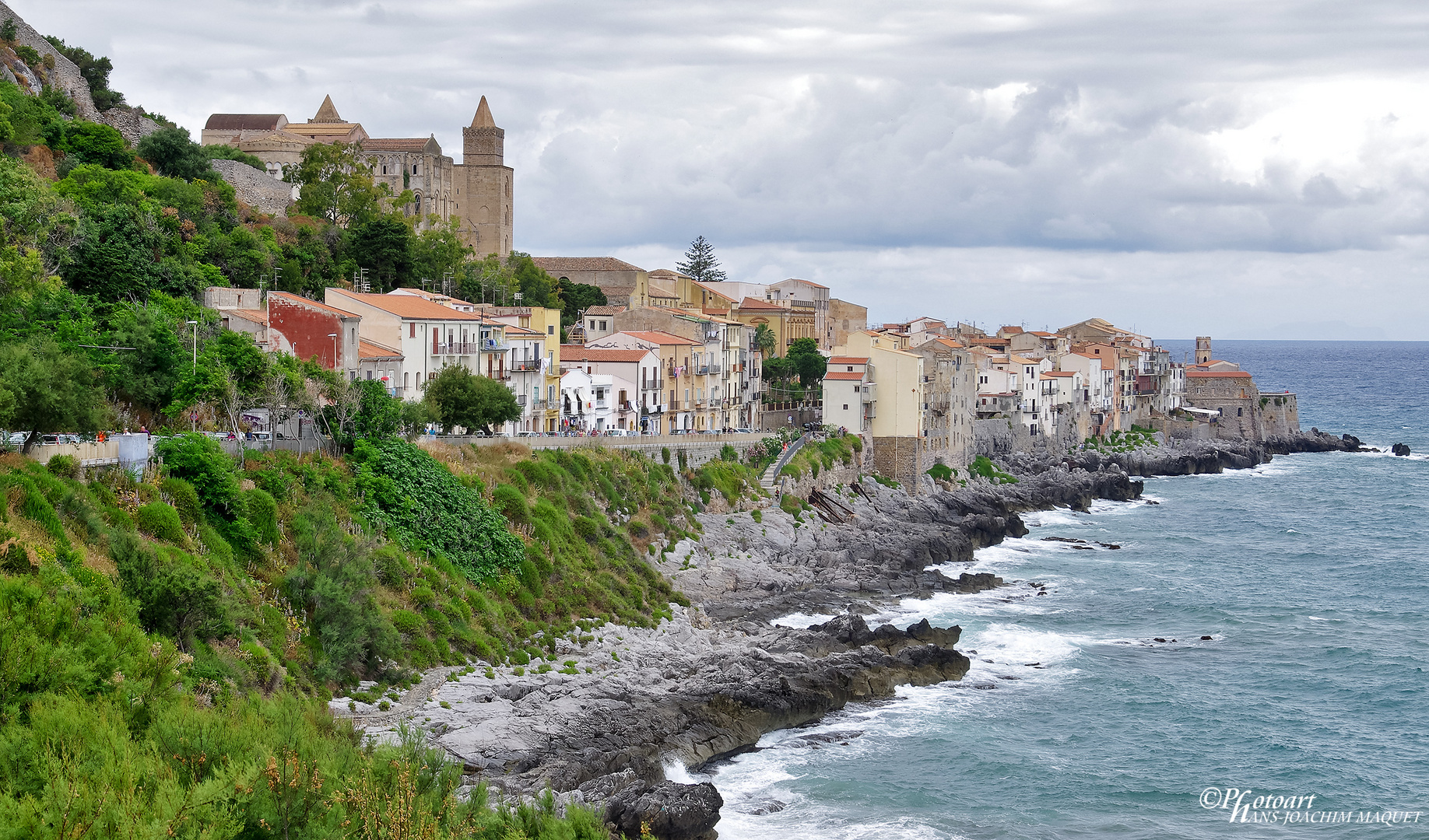 Cefalù - Küstenstadt mit Sicht auf den Normannendom