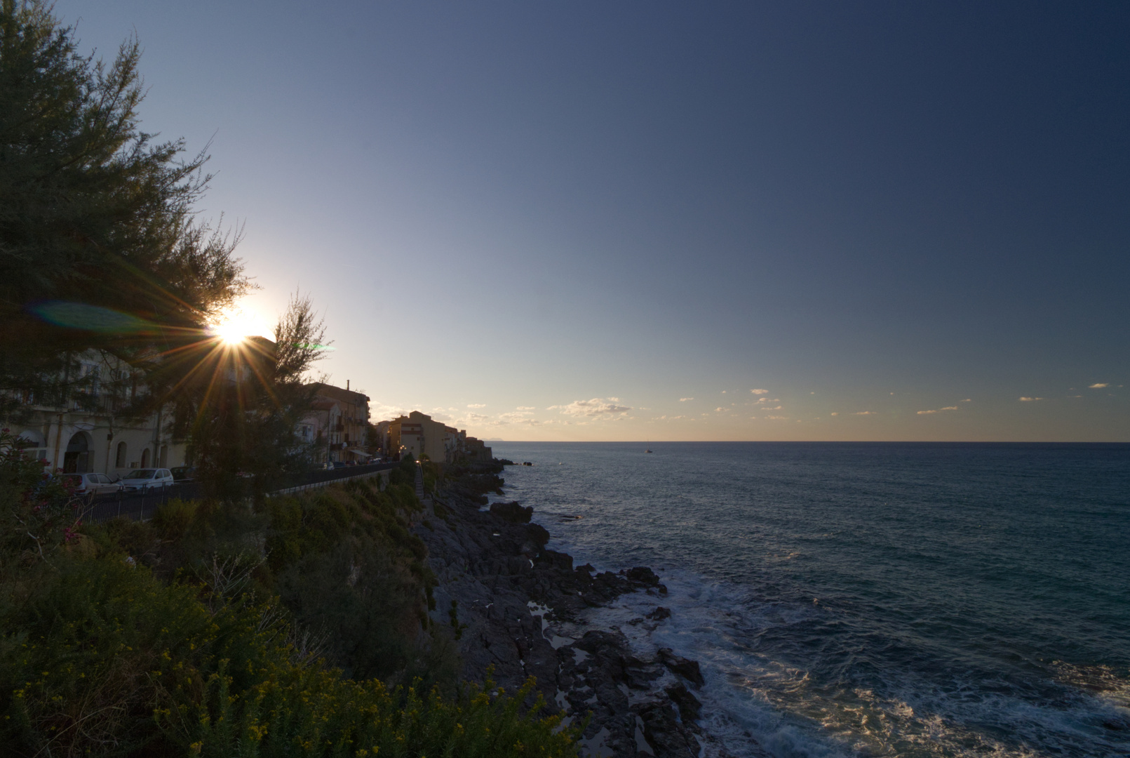 cefalu sonnenuntergangsstern