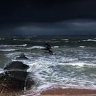 Cela souffle au phare de la baleine