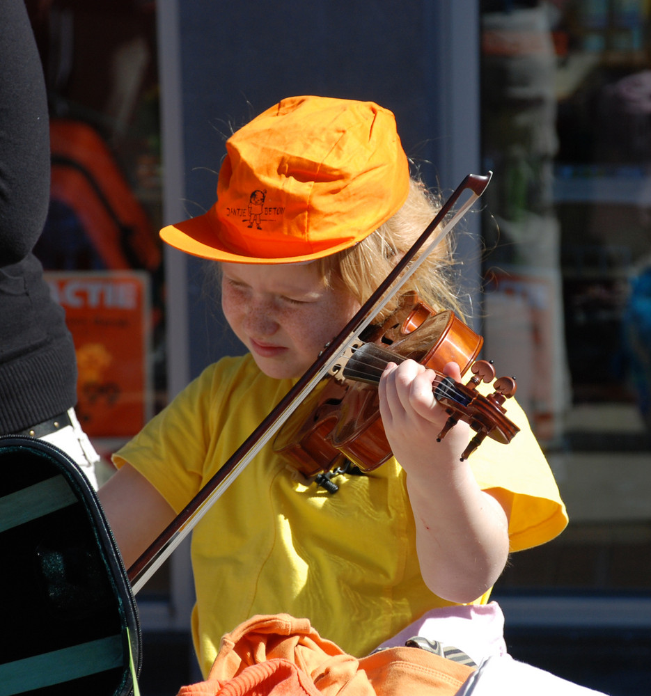 Celebrating Queensday in Holland