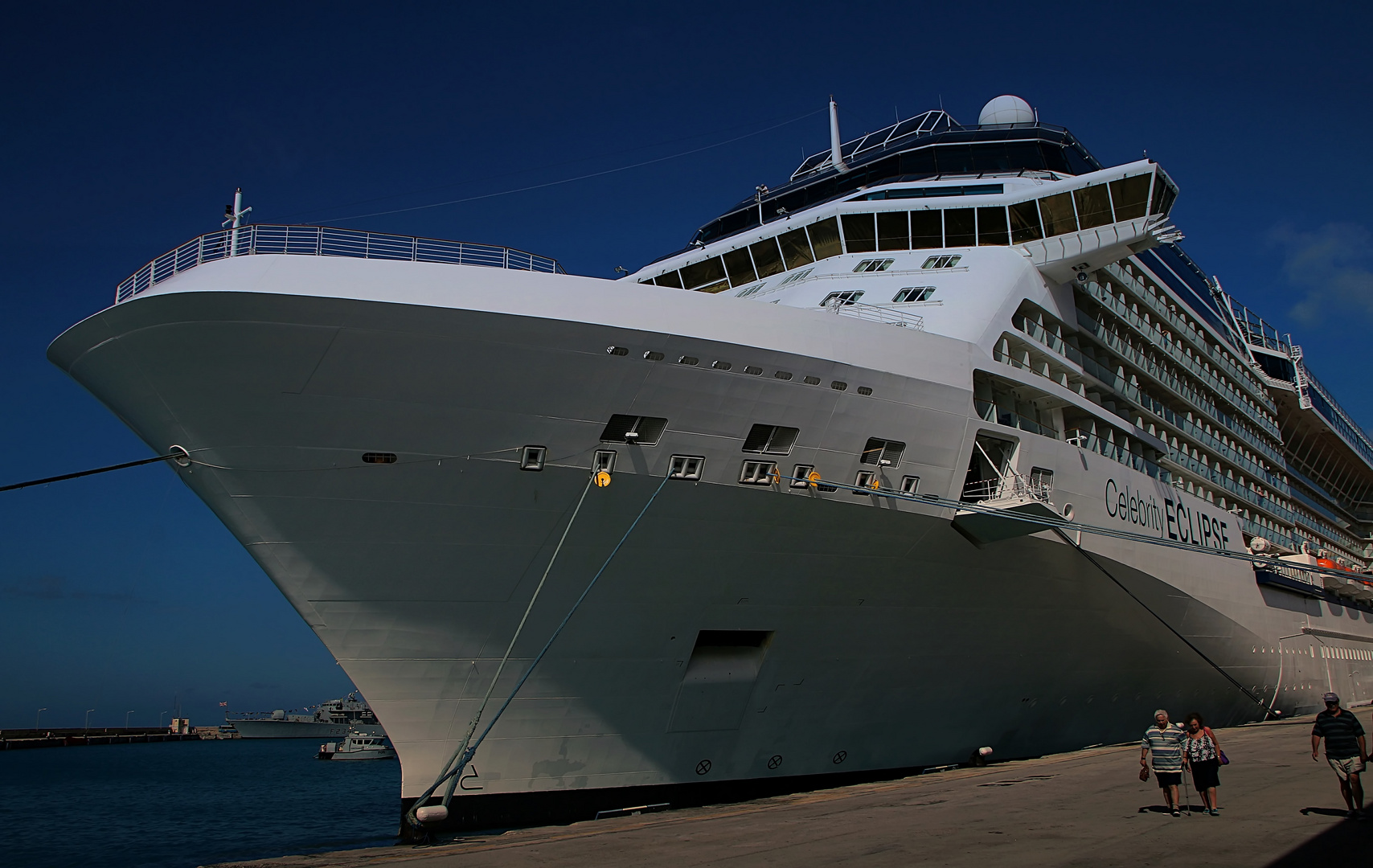 Celebrity Eclipse im Hafen von Brithtown - 2014