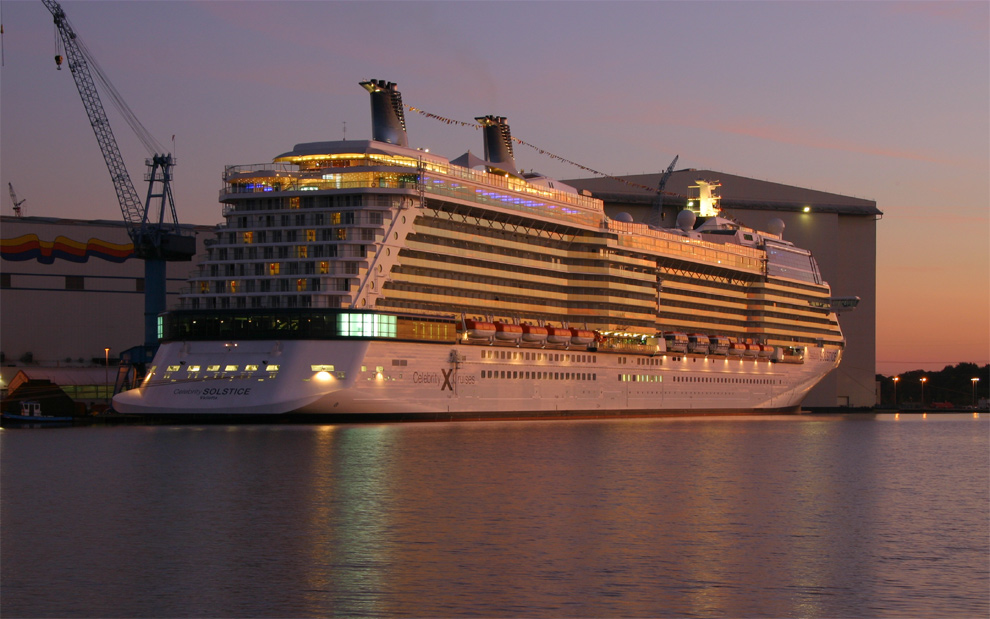 Celebrity Solstice Teil 2 - in der Meyer Werft