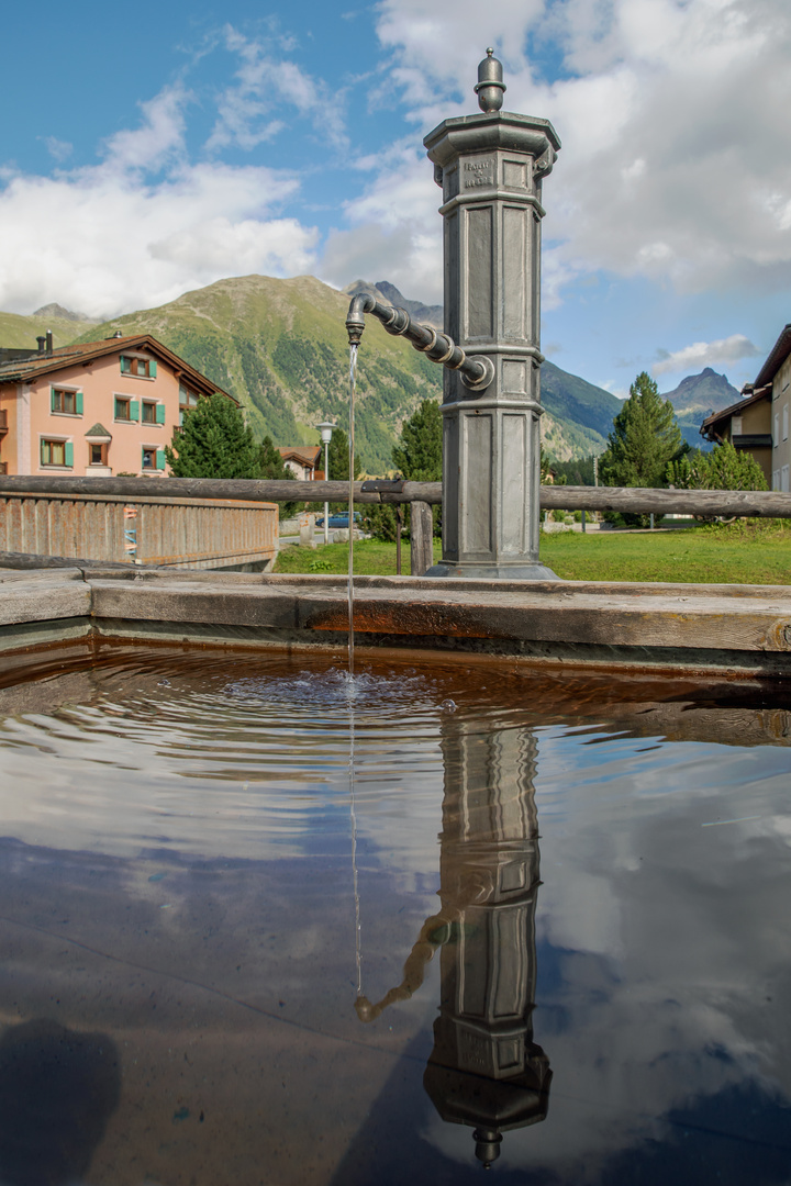 Celerina Dorfbrunnen