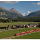 Celerina - Regionalzug aus St. Moritz