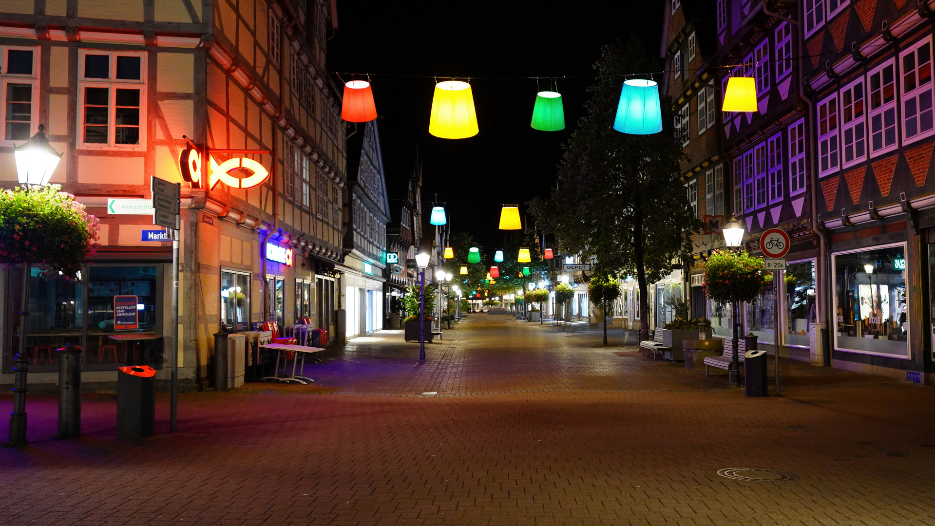 Celle bei Nacht, mal etwas anderes