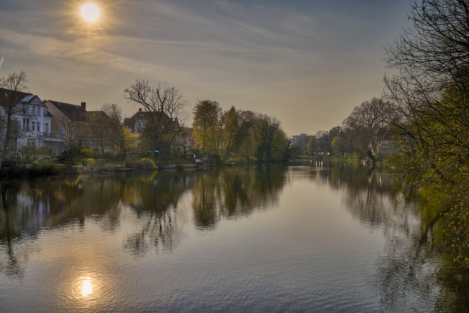 Celle Pfennigbrücke im Frühling