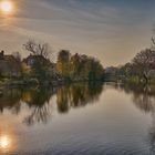 Celle Pfennigbrücke im Frühling