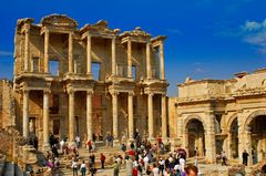 Celsus Bibliothek, Ephesus, Türkei