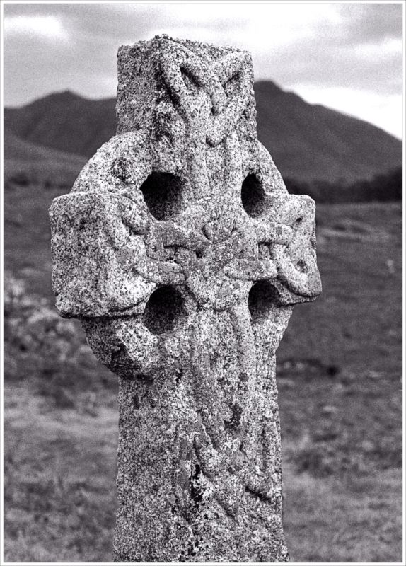 Celtic Cross in the Highlands