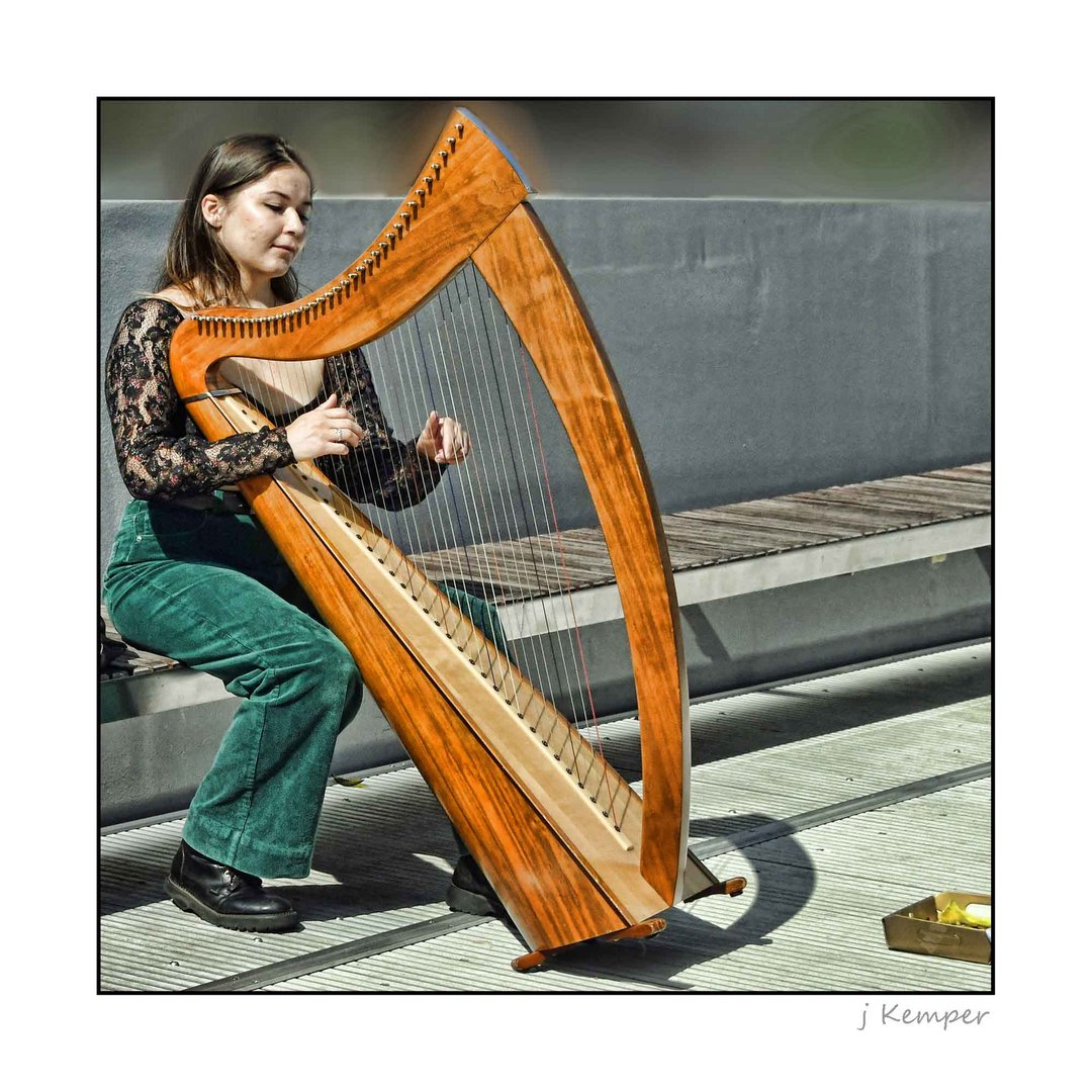 - celtic harp -