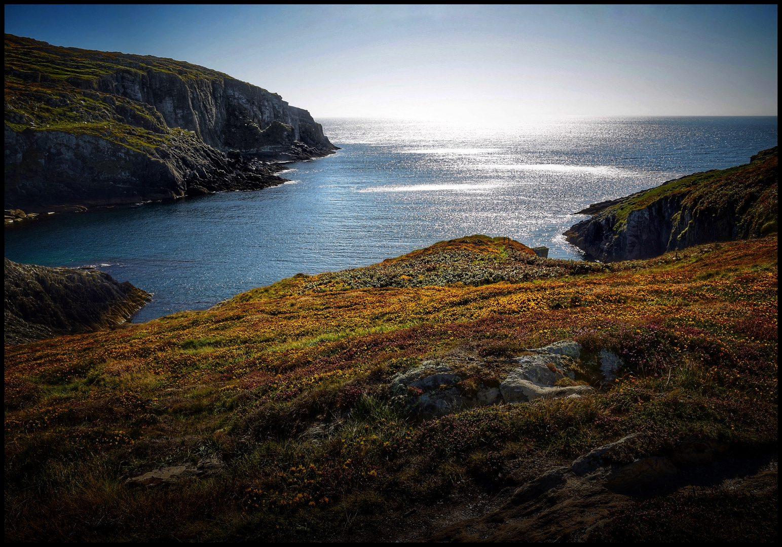 Celtic Sea in backlight