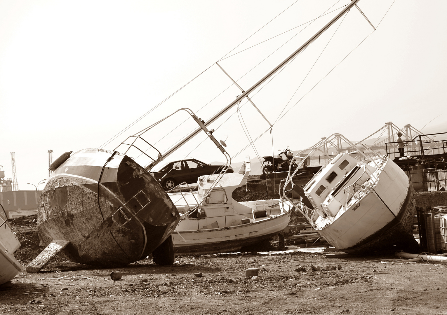 cementerio de barcos