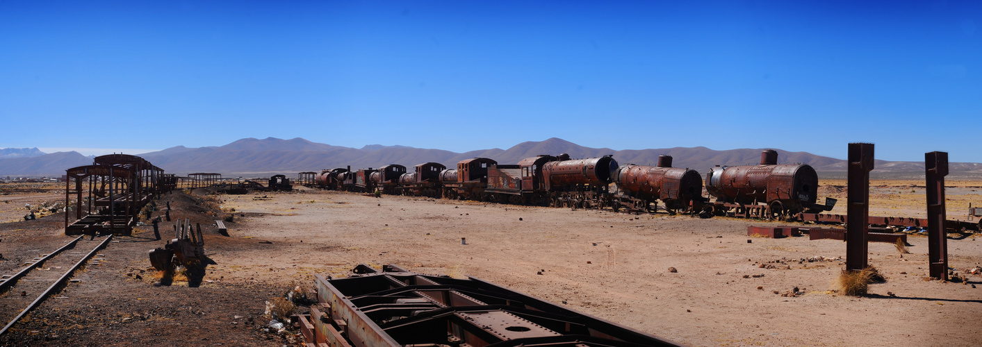 Cementerio de trenes