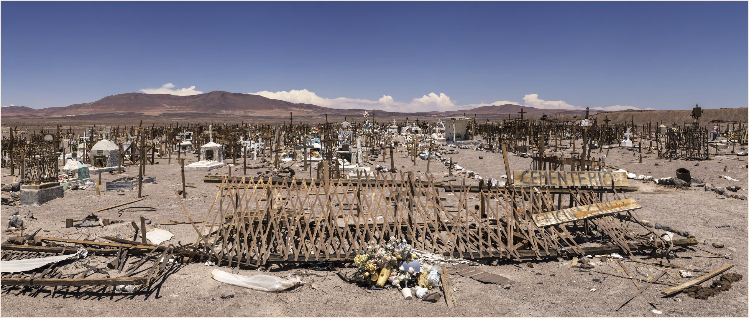 Cementerio oficina salitrera "Chile"