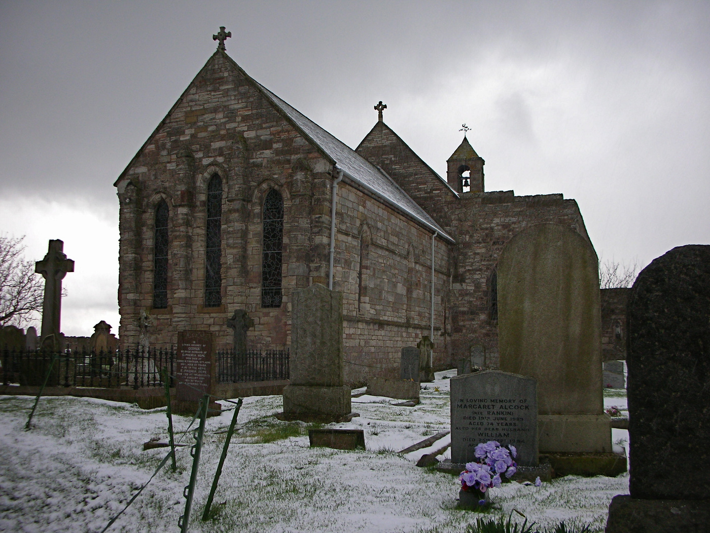 Cemetary at Lindisfarne