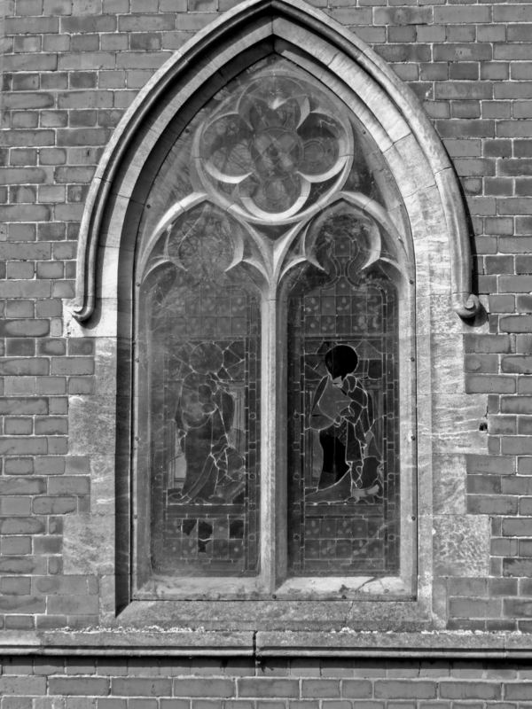 Cemetary window