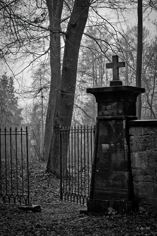 Cemetery entrance