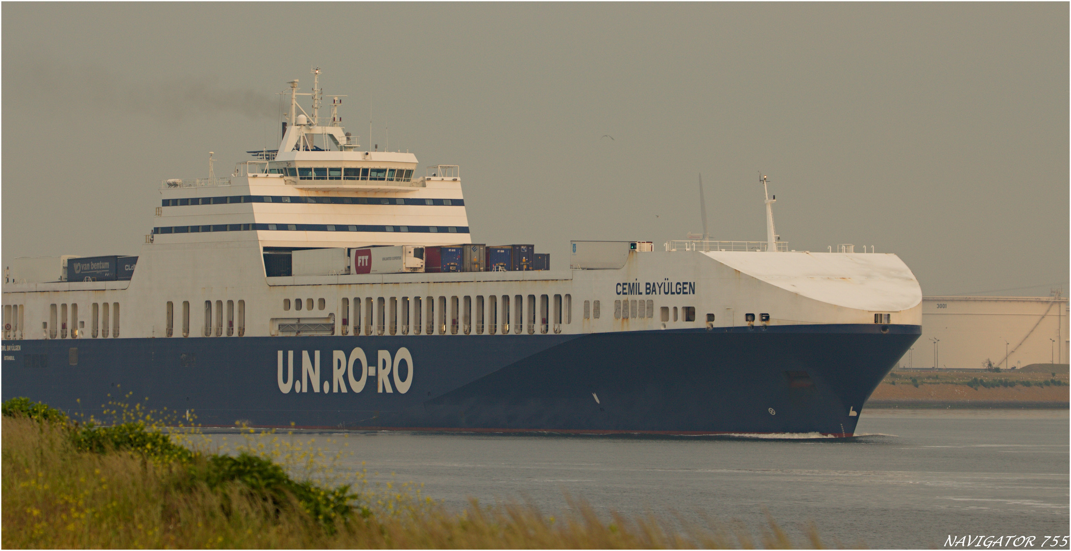 CEMIL BAYÜLGEN, RoRo/Cargo Ferry. Rotterdam