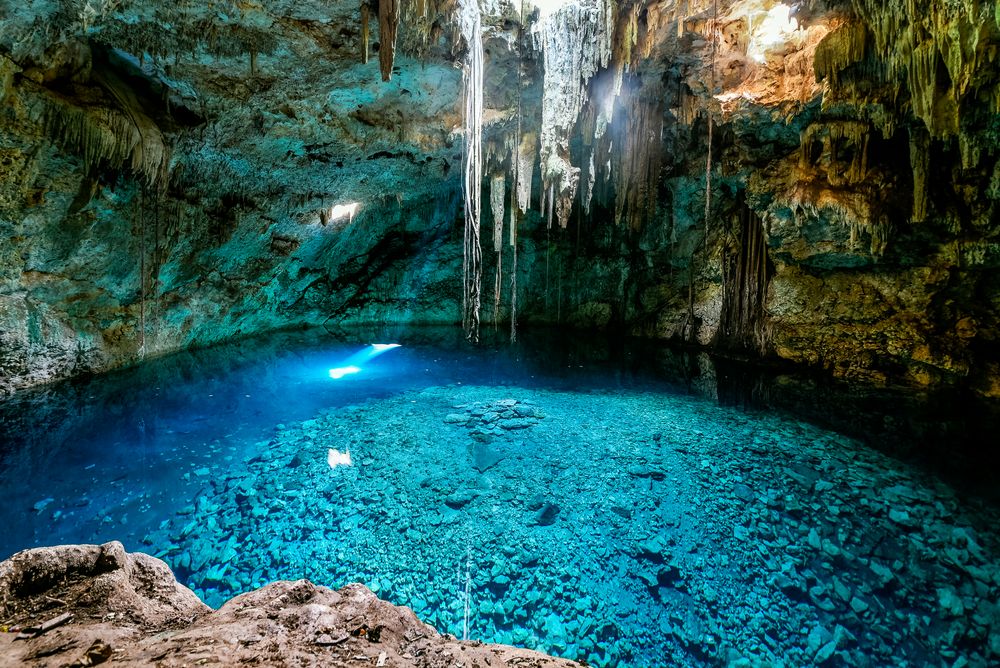 Cenote bei Cuzama, Mexiko