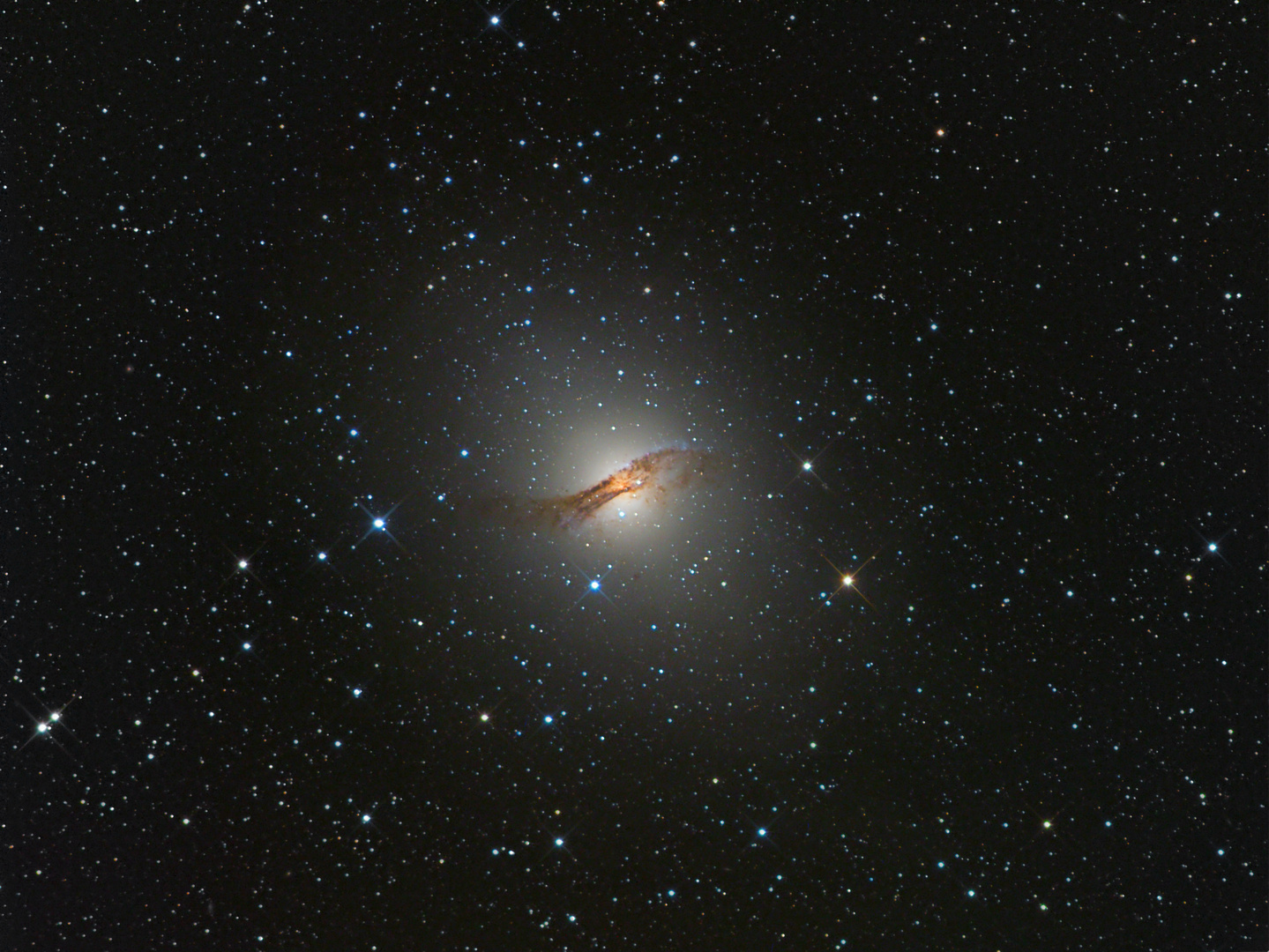 Centaurus A - eine Radiogalaxie am Südhimmel
