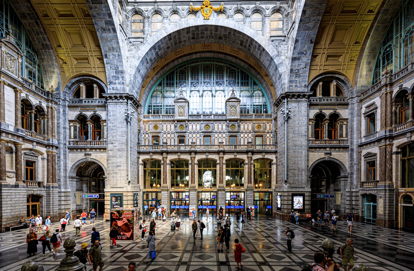 Central Bahnhof Antwerpen Foto Bild Architektur Europe Benelux Bilder Auf Fotocommunity