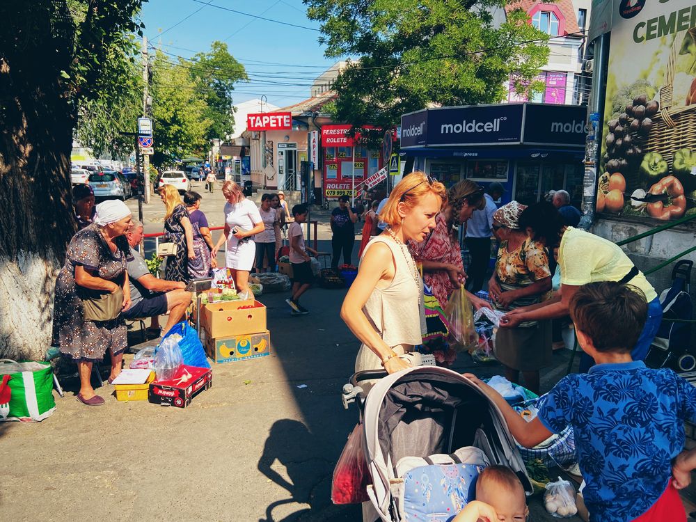 Central Markt von Chisinau