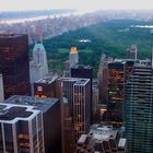 Central Park at dusk.