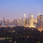 Central park at night