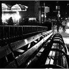 Central Park Benches - A West Side Nightscape