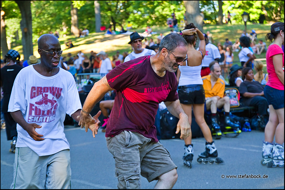 Central Park Dance Skaters, New York City Serie XVI