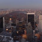 Central Park from the Top of the Rockefeller Center