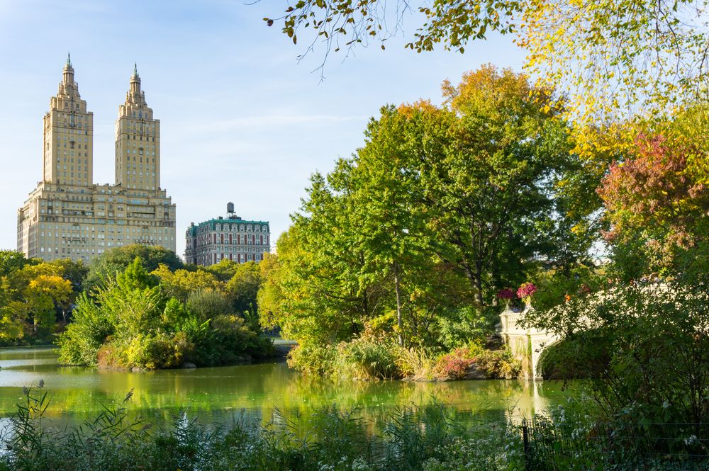 Central Park New York im Herbst