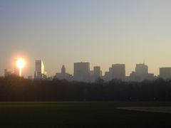 central park north im abendlicht