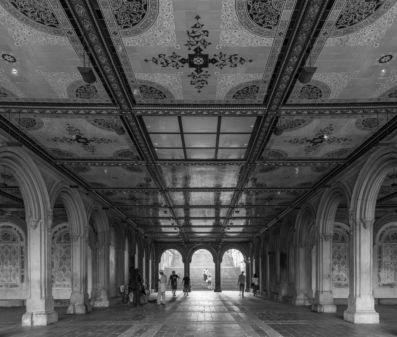 Central Park underground passage