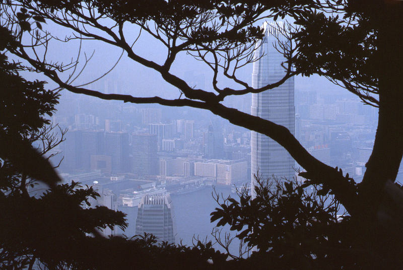 Central Plaza vom Victoria Peak