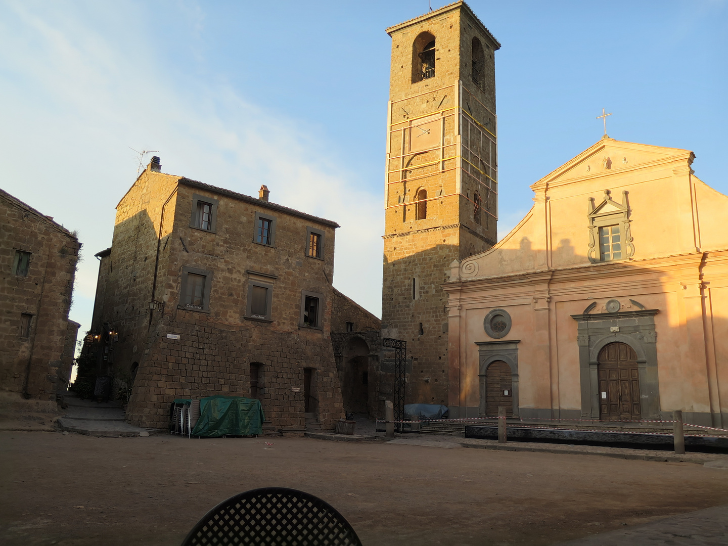 central square in Civita