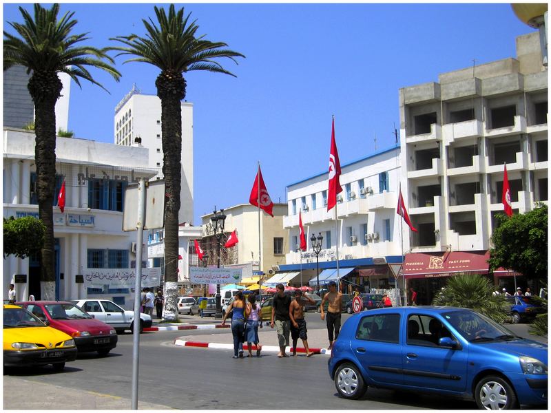 Central Street in Sousse