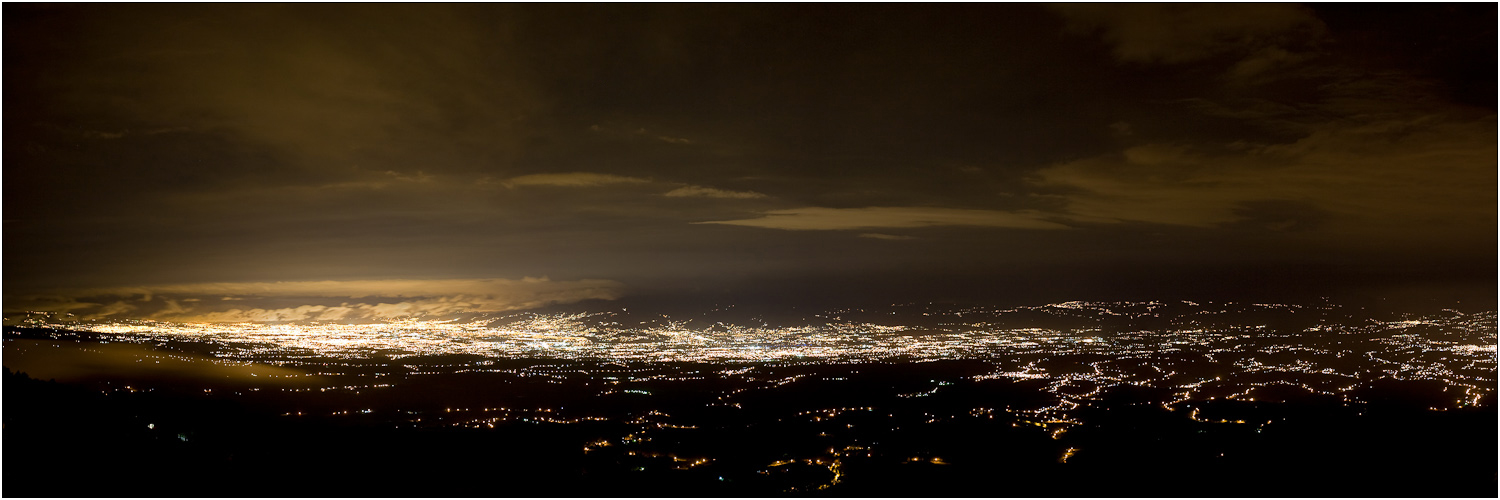 Central Valley @ night - Costa - Rica