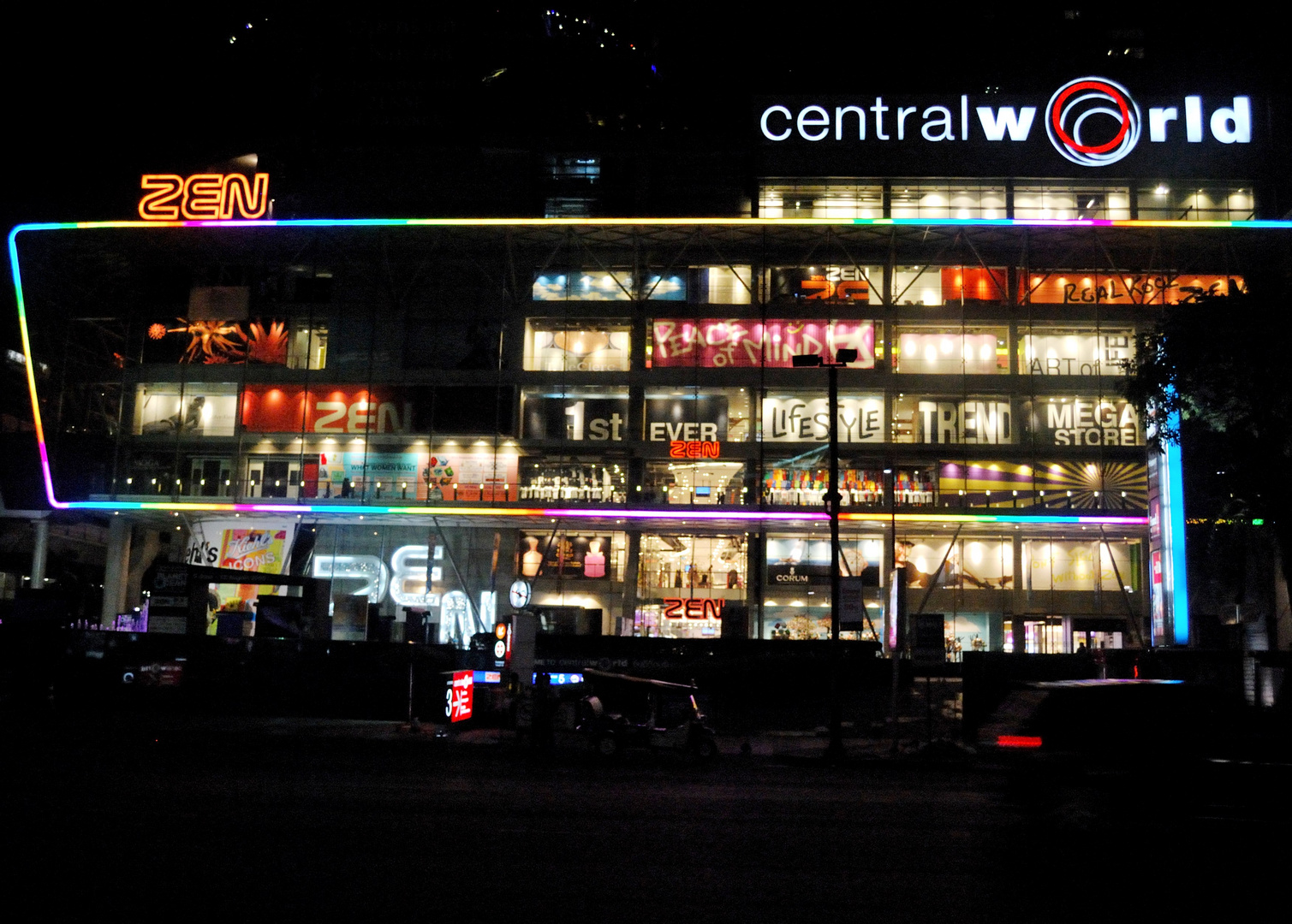 Central World vor dem Militärschlag