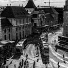 Centralbahnplatz am Abend