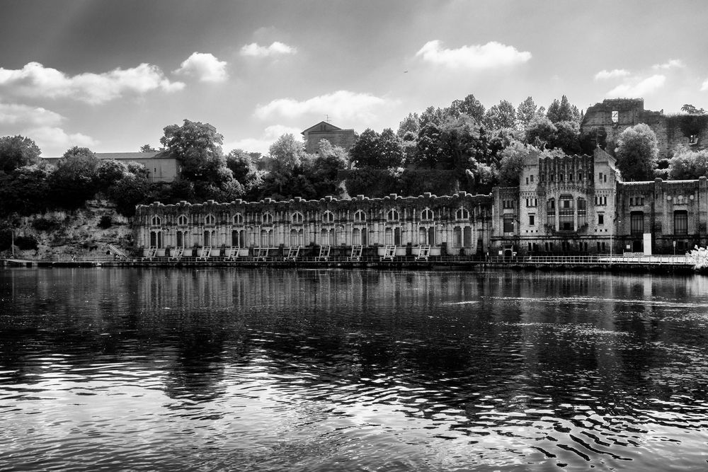 Centrale elettrica Taccani, fiume Adda