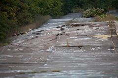 Centralia #4 - damaged road