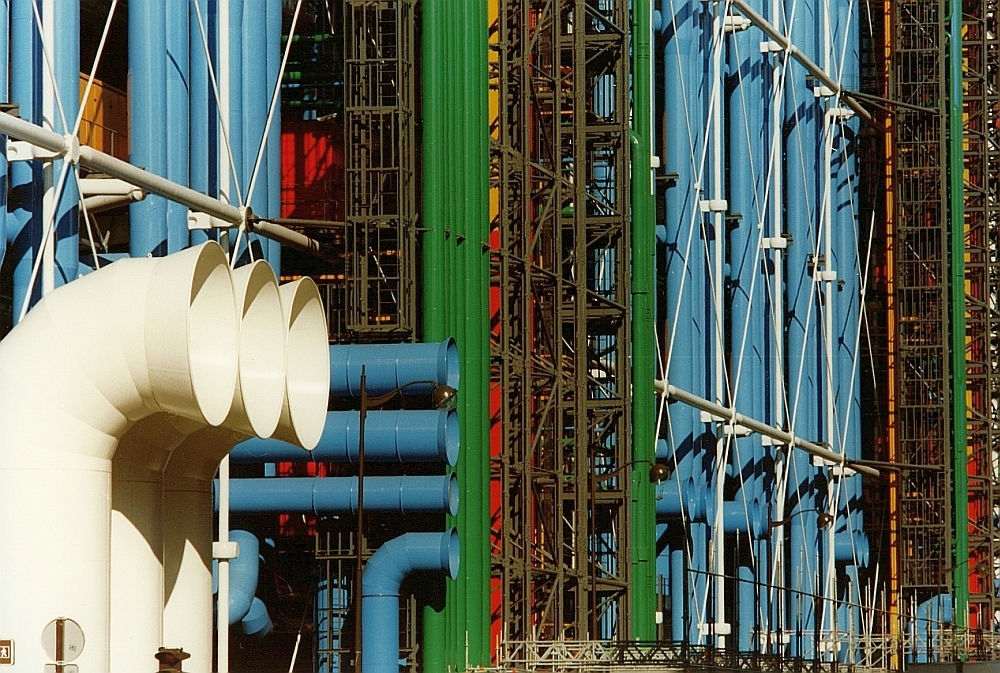 Centre Georges Pompidou - Alte Markthallen Paris