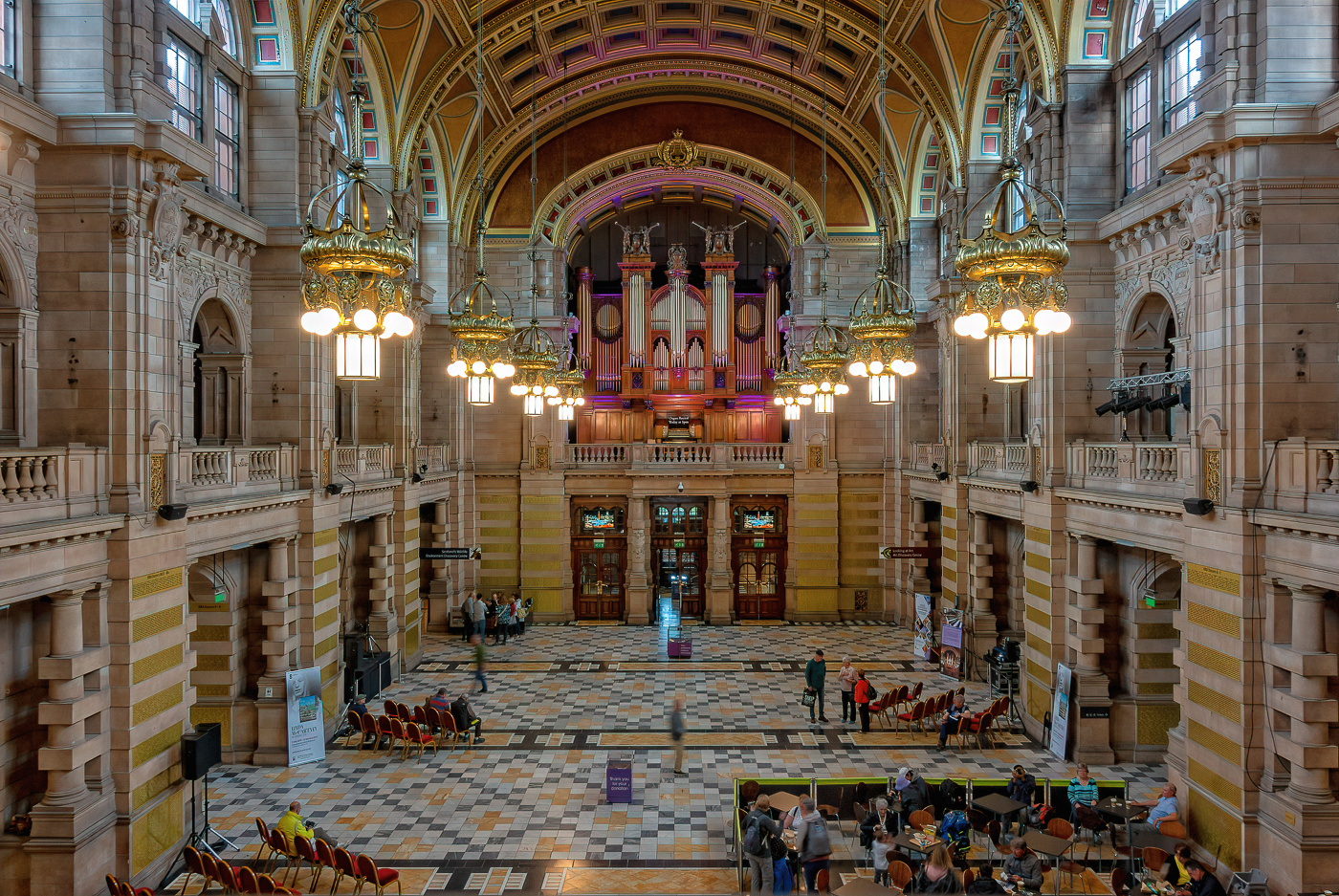 Centre Hall Kelvingrove Art Gallery and Museum Glasgow